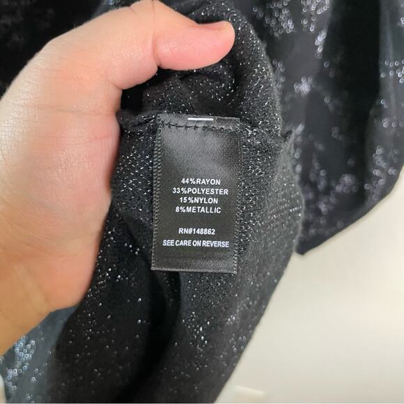 Torrid Black Floral Mini Jacquard Bodycon Dress 2X NWT 41160688 - Picture 12 of 13